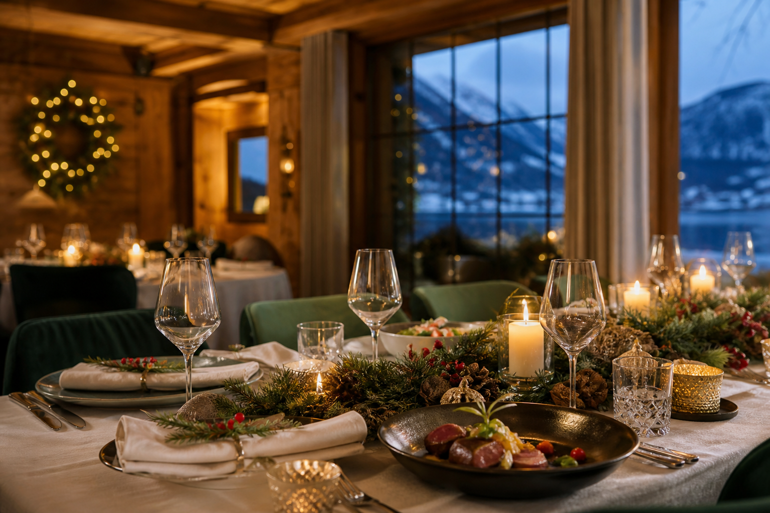 Weihnachtsfeier in der Fischerstube am Reintalersee